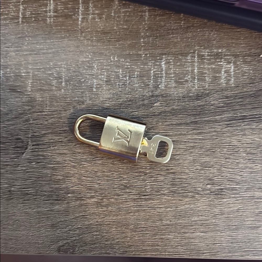 Louis vuitton brass lockset #341